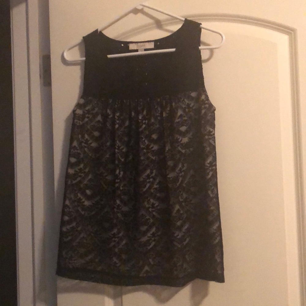 Loft sleeveless shirt small